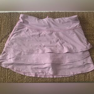 Athleta Girl Swing Skort, size L/12, pink